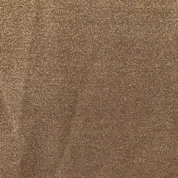 Bob Mackie Metallic Sleeveless Blouse in Gold/Tan | Medium - Picture 6 of 8